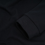 Czarna koszulka polo z długim rękawem PD-CZ