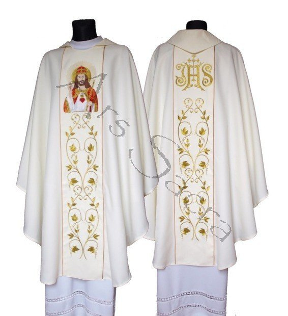 Gothic Chasuble "Christ the King" 543-K