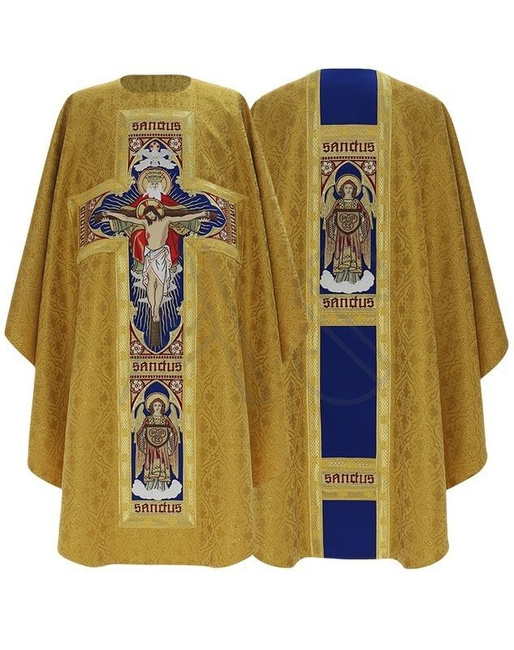 Gothic Chasuble "Holy Trinity" G778-GN16