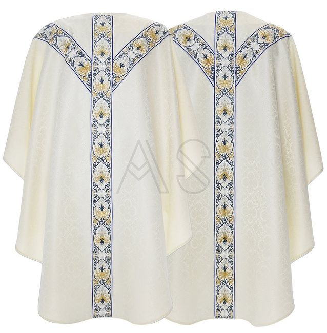 Marian Semi Gothic Chasuble GY637-KN25