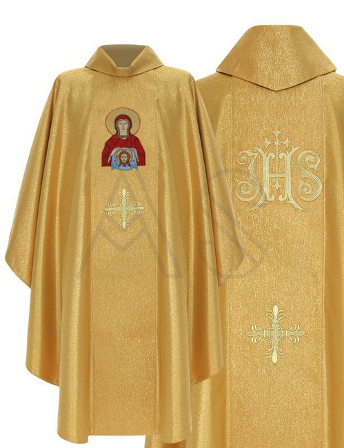 Chasuble gothique "Sainte Véronique" 434-G63g